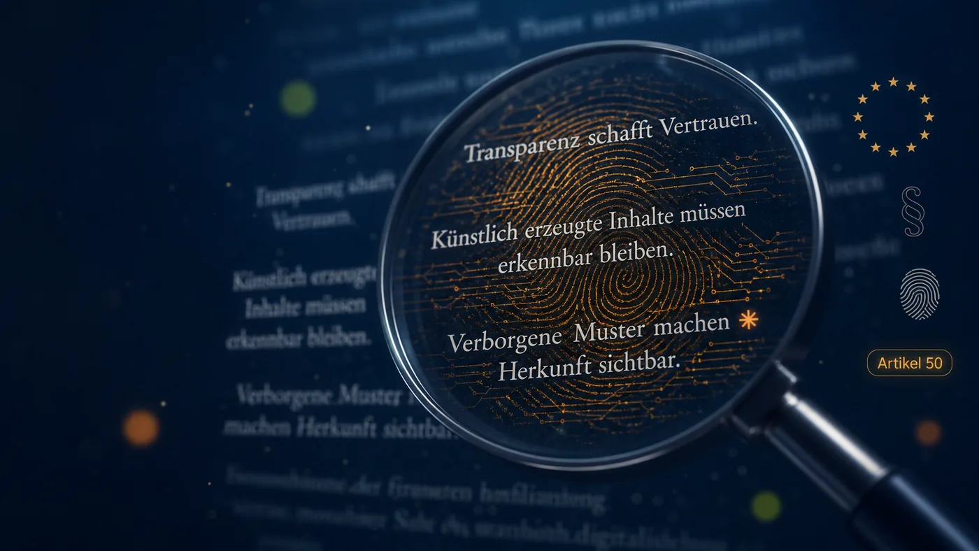 Claude bekommt unsichtbare Wasserzeichen: Was das für deine Texte bedeutet und wie sie trotzdem nach dir klingen