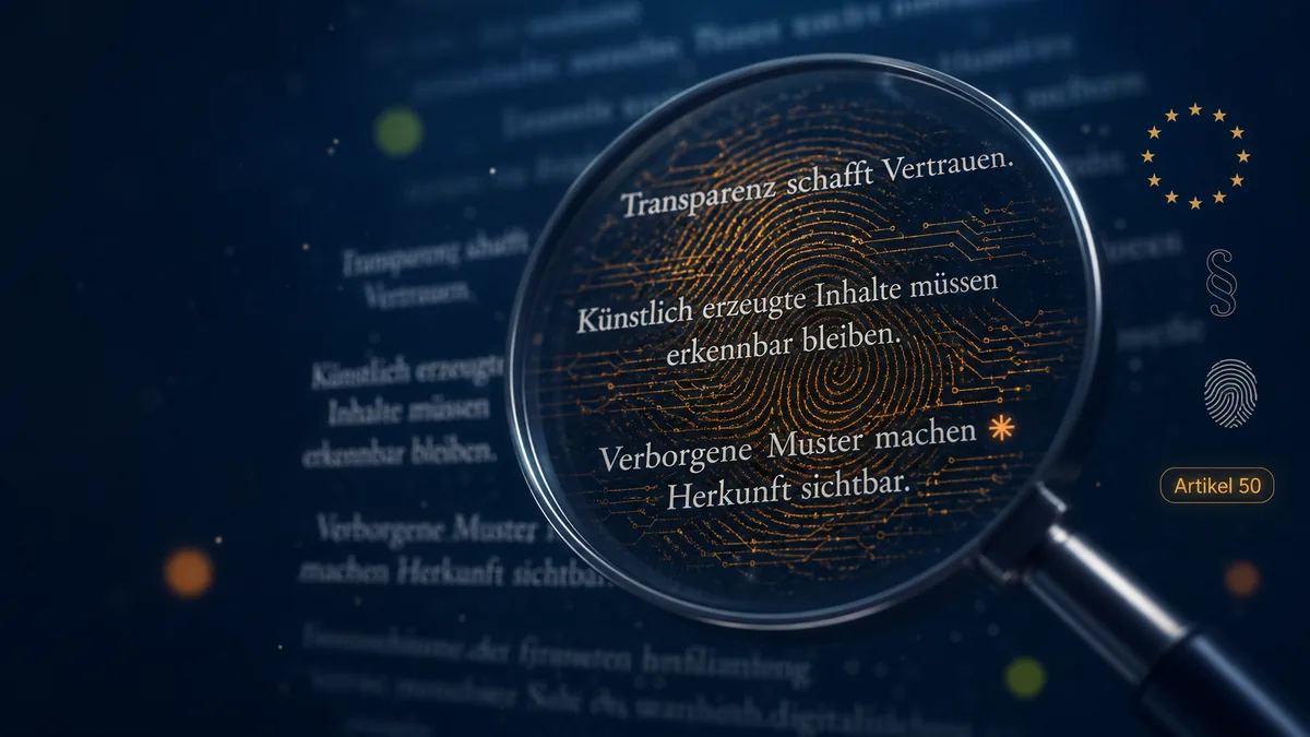 Claude bekommt unsichtbare Wasserzeichen: Was das für deine Texte bedeutet und wie sie trotzdem nach dir klingen