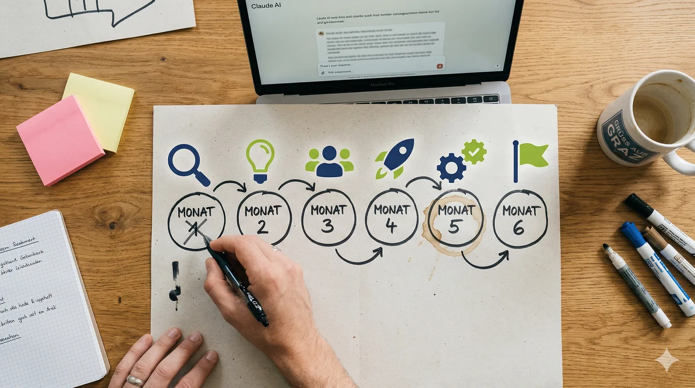 KI-Strategie für KMUs – in 6 Monaten vom Stillstand zur Umsetzung