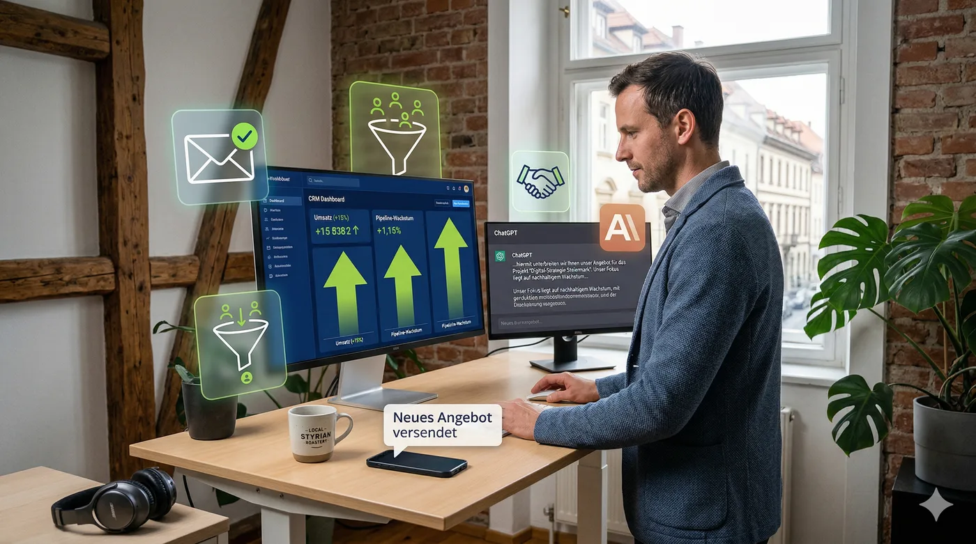 KI im Vertrieb: So automatisierst du Angebote, Follow-ups und Lead-Qualifizierung