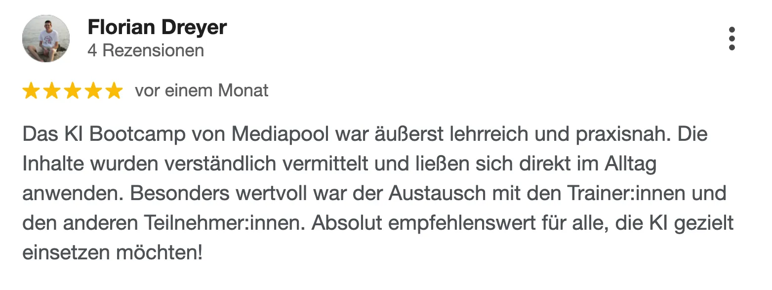 Google-Bewertung 1
