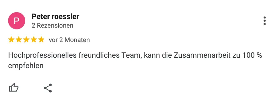 Google-Bewertung 14
