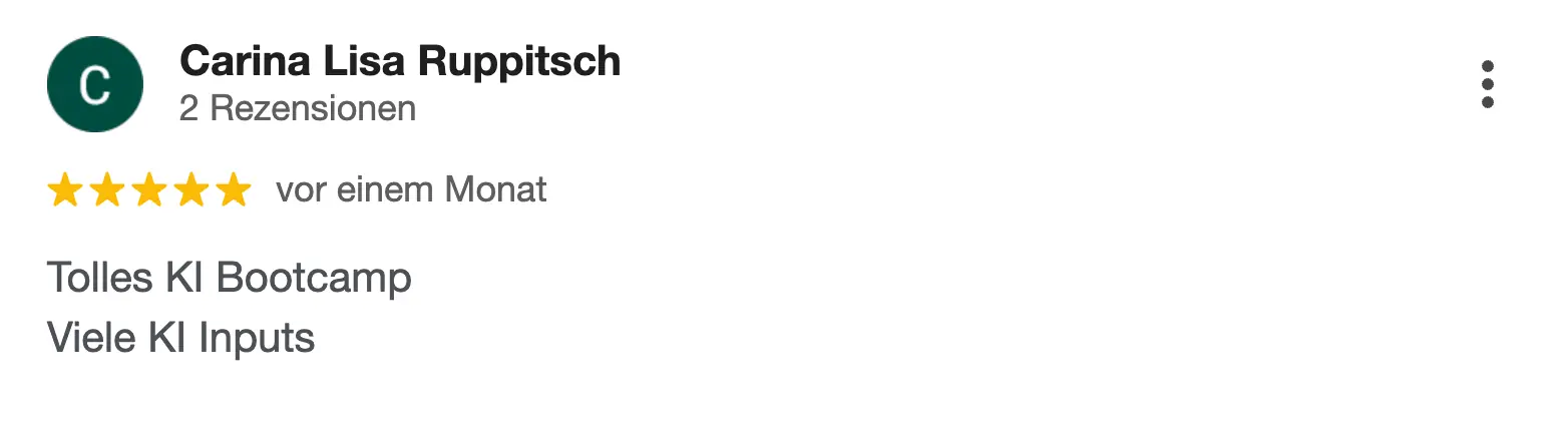 Google-Bewertung 5