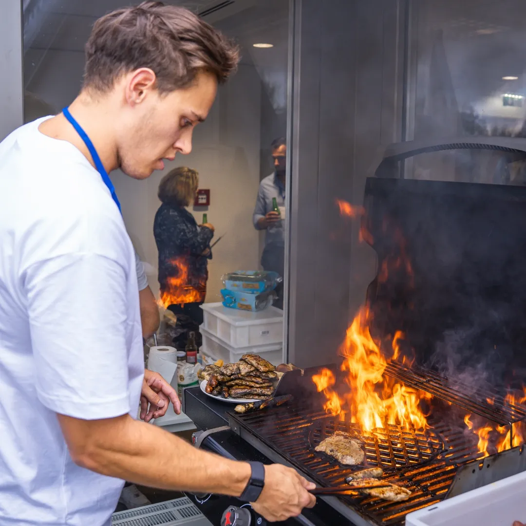 KI-Bootcamp: Workshop-Situation mit Publikum